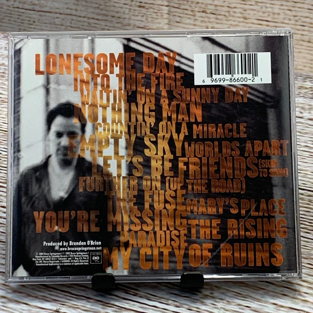 Bruce Springsteen – The‎ Rising [CD Album 2002] Columbia Records CK 86600 - Picture 3 of 10